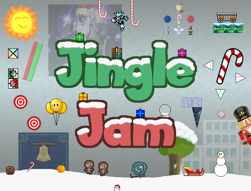 Jingle Jam title screen